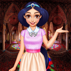 Arab Girls Dress-Up - Salon Makeup gameplay