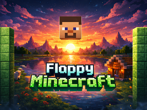 Flappy Minecraft gameplay