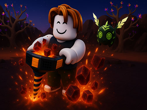 Obby: Dig to the center of the Earth gameplay