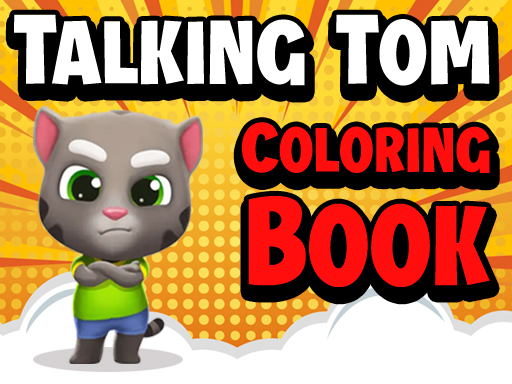 Talking Tom Coloring Books gameplay
